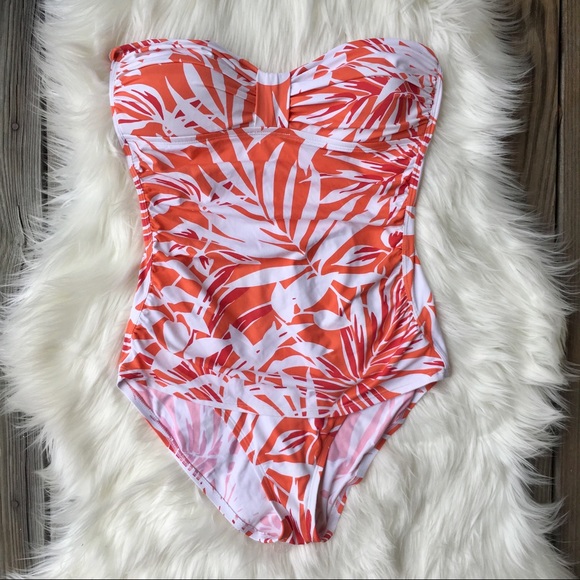 Tommy Bahama Other - Tommy Bahama Shirred Bandeau One Piece | EUC